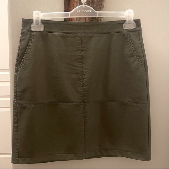Soya Concept faux leather mini skirt - Size 38 - Picture 1 of 4